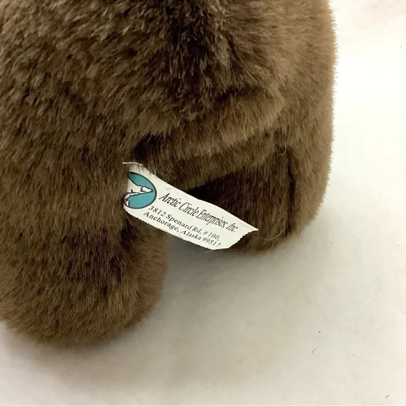 Brown Mom and Cub Bear Plush Stuffed Animals 7”x10” Arctic Circle - Picture 8 of 8